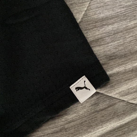 Black Puma long sleeve top. Size L. - Picture 6 of 6